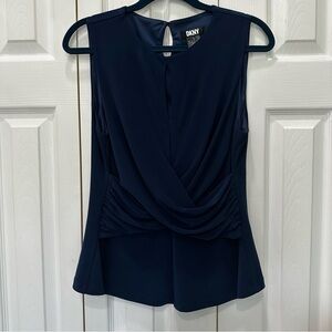 dkny peplum top